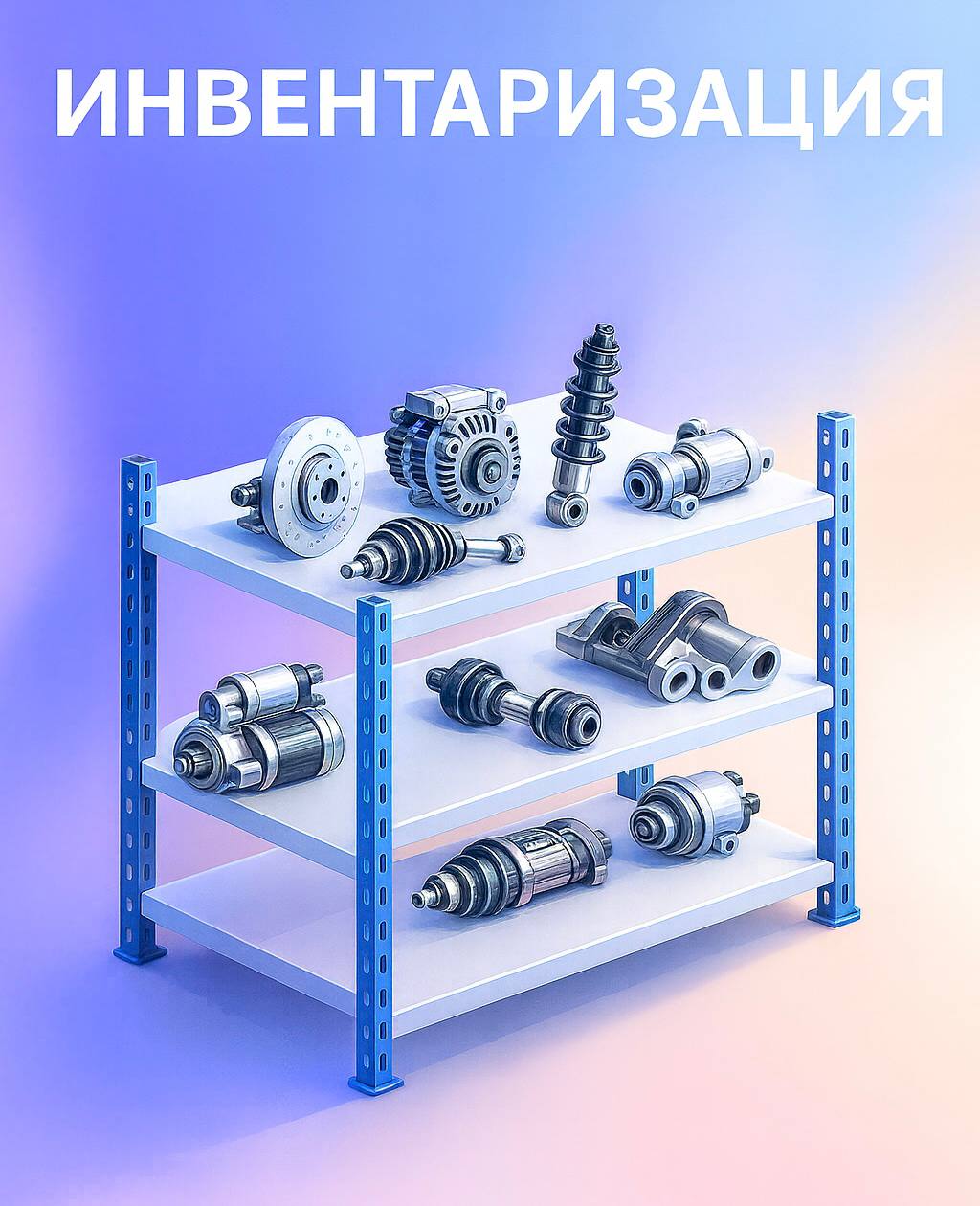 Инвентаризация в приложении CARRO.Бизнес